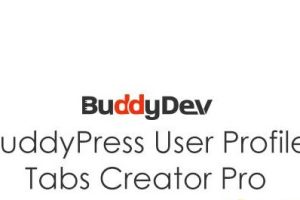 BuddyPress User Profile Tabs Creator Pro GPL v.1.4.5 插件下载
