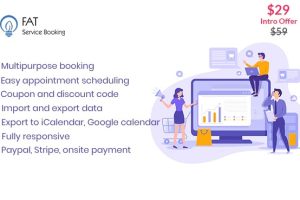Fat Services Booking GPL v.4.6 – 自动预订和在线排程插件下载