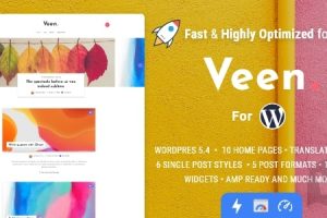 Veen v2.3.0 – 最小和轻量级WordPress博客主题下载
