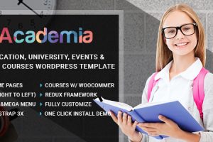 Academia v3.8 – 教育中心WordPress主题下载