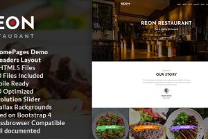 Reon v1.2.2 – 餐厅 WordPress 主题下载