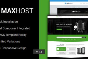 MaxHost v9.8.0 – 虚拟主机、WHMCS 和企业业务 WordPress 主题下载