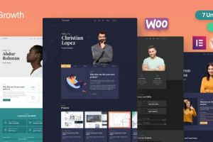 Growth v1.9.3 – 个人作品集WordPress主题下载