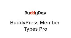 BuddyPress Member Types Pro v1.5.1 会员类型解决方案插件下载