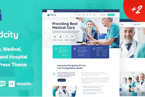 Medcity v1.1.4 – 健康与医疗 WordPress 主题下载