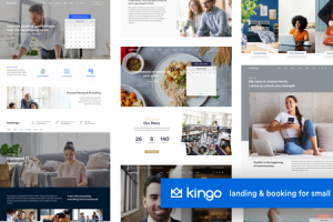 Kingo v.2.6.9 – 为小型企业预订 WordPress 免费下载