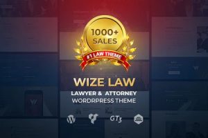 WizeLaw v.1.6.1 – 法律、律师和律师主题下载