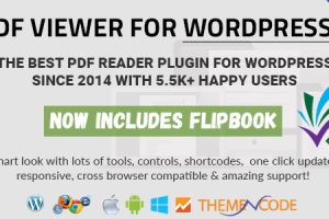 【破解版】PDF viewer for WordPress v.10.9.4 免费下载