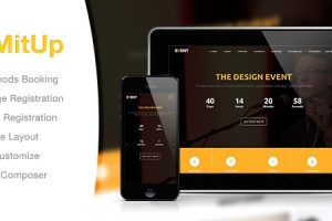 MitUp v1.2.5 活动与会议 WordPress 主题下载