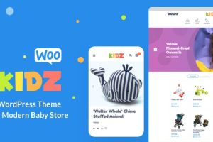 KIDZ v.5.0 – 母婴儿童商店 WooCommerce 主题下载