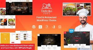 Deliciko v.2.0.2 – 餐厅 WordPress 主题下载