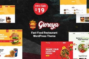 Gloreya v2.0.6 – 快餐WordPress主题下载