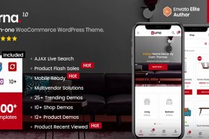 Urna v.2.4.14 多合一 WooCommerce家具WordPress 主题下载