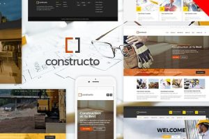 Constructo v.4.3.0 – 建筑 WordPress 主题下载