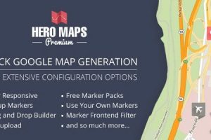 Hero Maps Premium v2.3.9 – 响应式谷歌地图插件下载