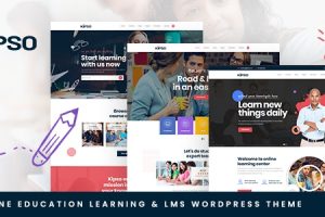 Kipso v1.3.2 – 教育 LMS WordPress 主题 GPL下载