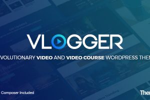 Vlogger v2.6.9 专业视频和教程 WordPress 主题下载