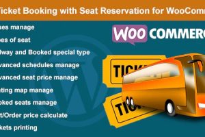 Bus Ticket Booking with Seat Reservation PRO v5.0.4 插件下载