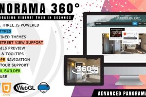 iPanorama 360° v.1.6.24 免费下载 – WordPress360度虚拟浏览插件