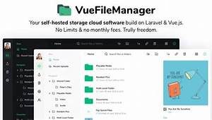 Vue File Manager with Laravel v2.2.7 私有云PHP源码破解版下载