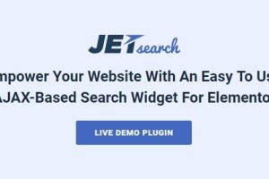 JetSearch For Elementor 3.0.3 AJAX极速搜索插件免费下载