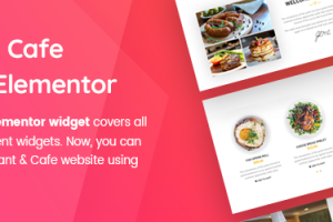 Restaurant & Cafe Addon for Elementor 餐厅网页拓展元素插件下载