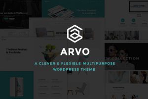 Arvo v2.8 – 一个聪明灵活的多用途 WordPress主题下载