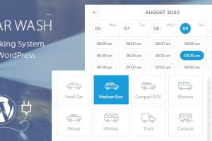 Car Wash Booking System For WordPress v.2.4 WordPress 洗车预约系统插件下载
