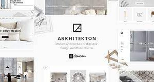 Arkhitekton v1.2.8 – 现代建筑和室内设计 WordPress 主题下载