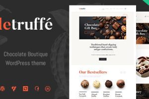 Le Truffe v.1.1.7 | 巧克力糖果店 WordPress 主题下载