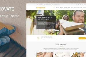 Renovate v7.5 – 建筑装修WordPress主题下载
