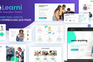 eLearni v2.4 – 在线教育课程培训LMS系统WordPress主题免费下载