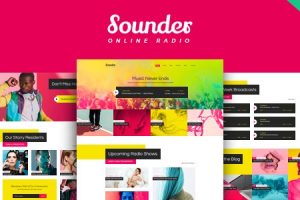 Sounder v.1.3.2 | 在线电台 WordPress 主题下载