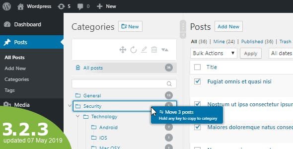 WordPress Real Category Management v4.2.69 – 自定义分类类别管理插件下载_芒果运营