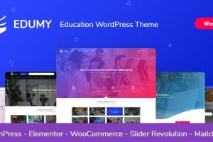 Edumy v1.2.25 – LMS在线教育课程WordPress主题下载