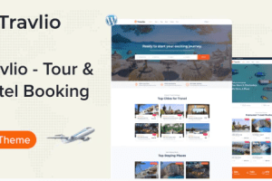 Travlio v1.0.4 – 旅行预订 WordPress 主题下载