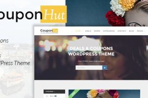 CouponHut v.3.0.8 优惠券和优惠 WordPress 主题下载