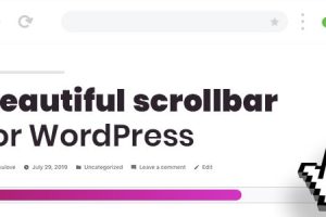 Scroller v.2.0.1 – WordPress 自定义滚动条插件下载