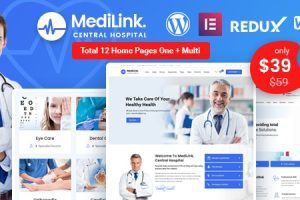 Medilink v.1.7.2 WordPress 健康主题下载