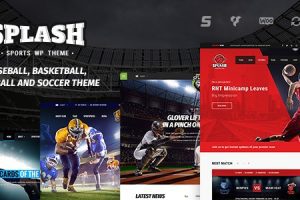 Splash v4.4.2 – Sport Club WordPress 运动主题下载