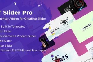 HT Slider Pro For Elementor v.1.2.1 插件下载