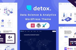 Detox v1.7 – 数据科学与分析 WordPress 主题下载