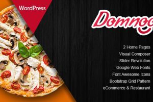Domnoo v1.35 – 比萨餐厅 WP主题下载