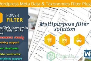 WordPress Meta Data & Taxonomies Filter (MDTF) v2.3.1 – WordPress 元数据和分类过滤器插件下载