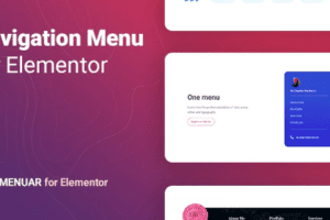 Menuar v1.0.2 – Elementor 导航菜单插件下载