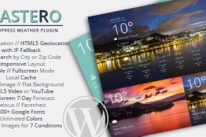 Astero v.2.1.0 – WordPress 天气插件下载