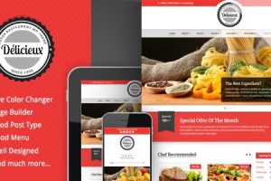 Delicieux – v1.3.4 餐厅 WordPress 主题下载