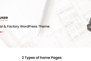 Indusza v1.3 – 工业和工厂 WordPress主题 下载