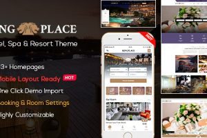 KingPlace v1.2.10 NULLED – 酒店、水疗中心和度假村预订 WordPress 主题下载