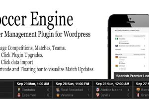 Soccer Engine v.1.20 – WordPress 插件免费下载